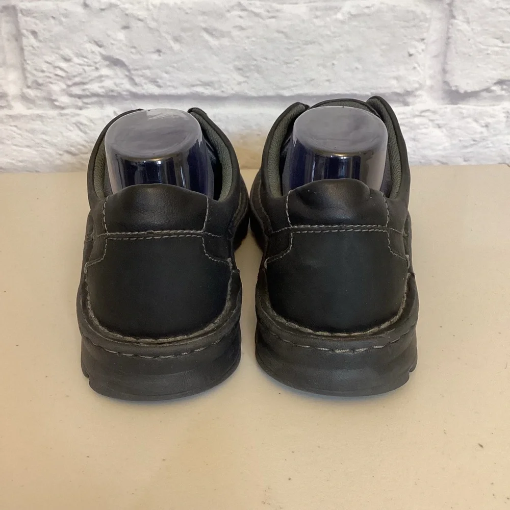 Clarks 11W Men’s Oxfords Lace Up Classic Black Comfort Shoes Wide Casual Work